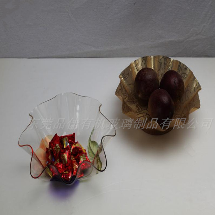 定制亞克力托盤 亞克力水果盤 彩色亞克力托盤