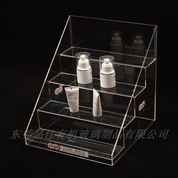 東莞有機玻璃展示架 透明梯形亞克